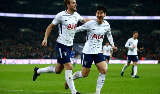  孙兴慜梅开二度热刺主场力克曼联夺三分