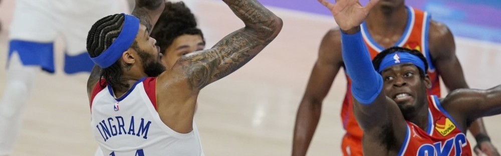  亚历山大突破无解雷霆轻取开拓者夺三胜