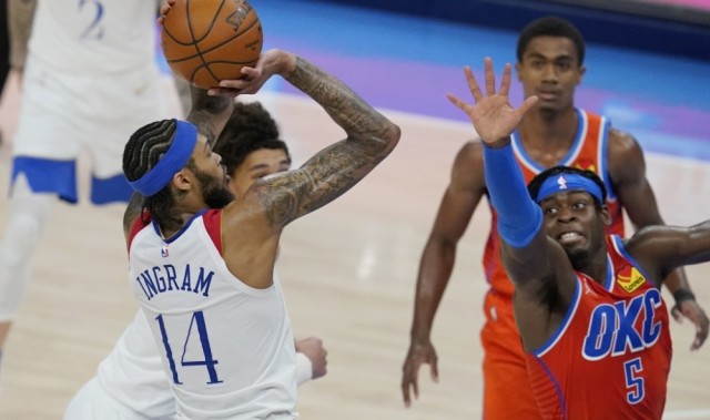  亚历山大突破无解雷霆轻取开拓者夺三胜